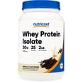 thumbnail image 1 of Nutricost Whey Protein Isolate Powder (Vanilla) 2LBS - Gluten Free & Non-GMO, 1 of 6