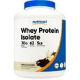 thumbnail image 1 of Nutricost Whey Protein Isolate Powder (Vanilla) 5LBS, 1 of 6