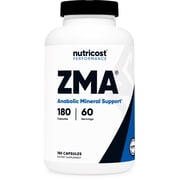 Nutricost ZMA 180 Capsules - Non-GMO and Gluten Free ZMA Supplement