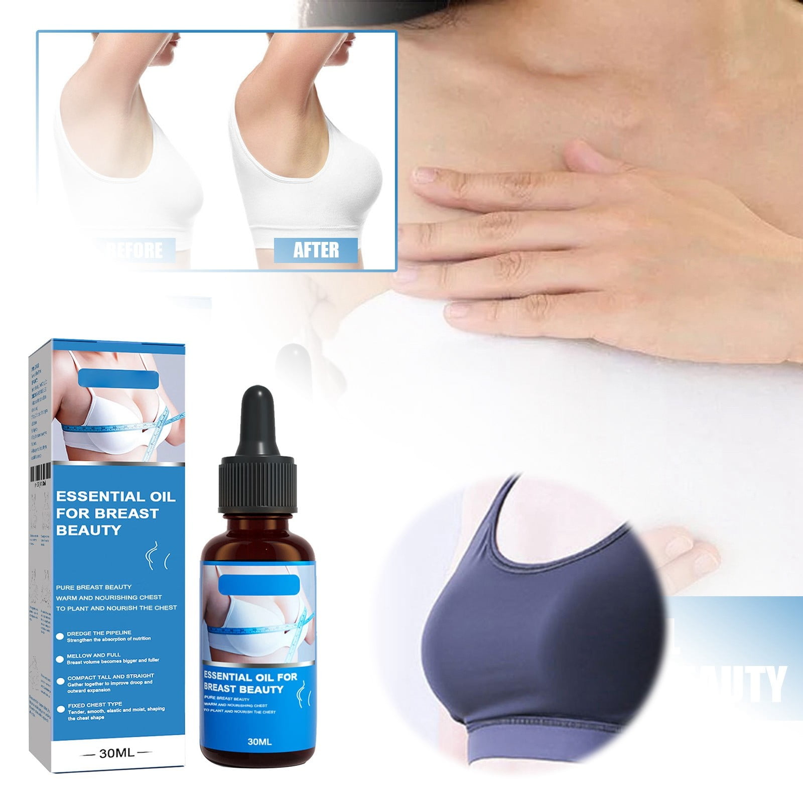 Nutrient Liquid Care Oil Firming Massage Oil Beauty Oil ！30ml Tan