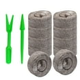 thumbnail image 1 of Nutrient Seed Starting Plugs, Compressed Soil Pallet Blocks, Fast Dissolving Plant Grow Pellets, Lightweight Compressed Soil Cubes for Seed Germination, Cutting Propagation and Household Planting, 1 of 9