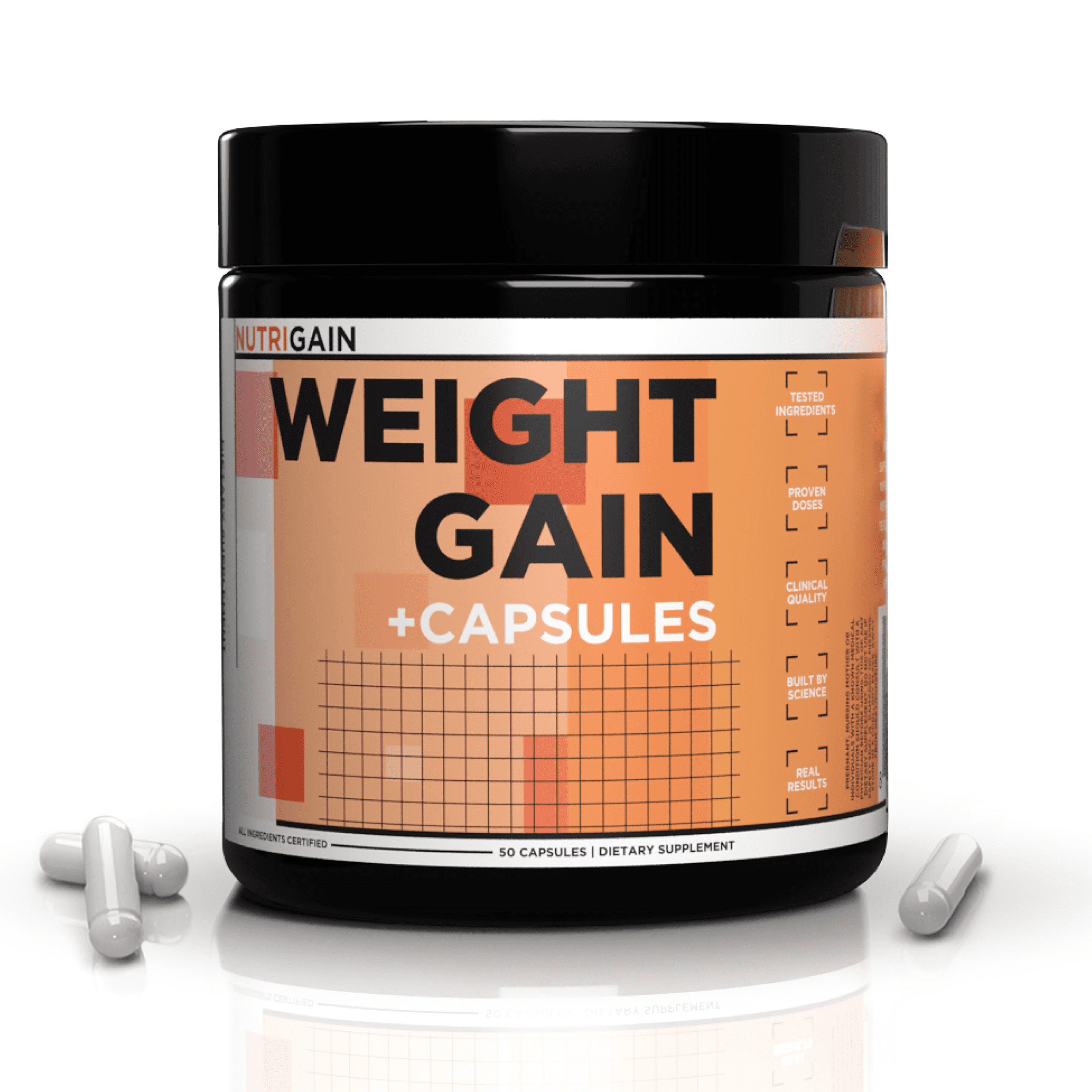 Nutrigain Weight Gain Capsules Designed for Quick and Efficient Weight