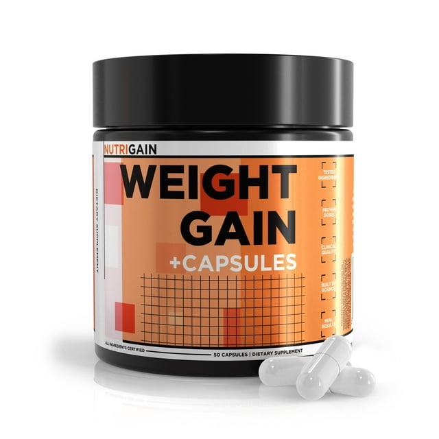 Weight Gain Supplements For Women Walmart Nutrigain Weight Gain Capsules Designed for Quick and Efficient Weight