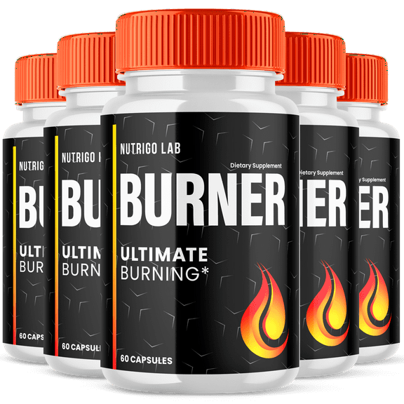 Nutrigo Labs Burner Advanced Supplement Pills Premium Fitness Support 300 Capsules