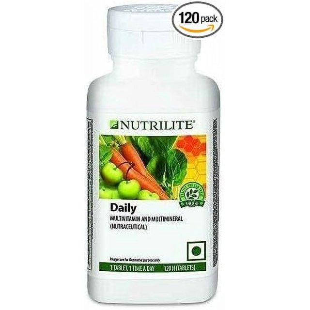 Nutrilite Daily Multivitamin and Multimineral Tablets 120 Tabs