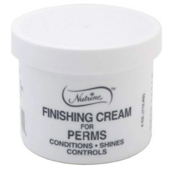 Nutrine Finishing Cream for Perms, Regular 4 Oz.,Pack of 2