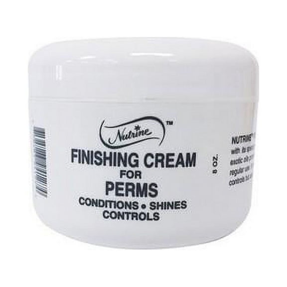 Nutrine Finishing Cream for Perms, Regular 8 Oz.