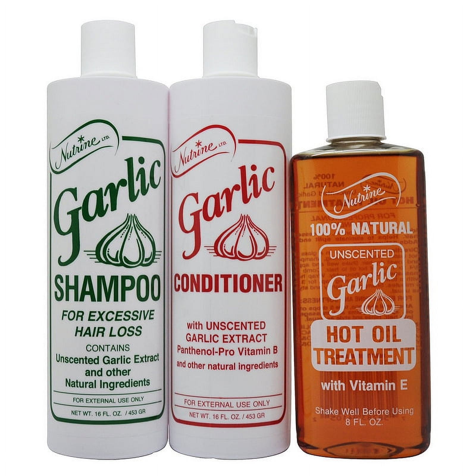Garlic 2024 shampoo conditioner