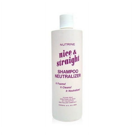 Nutrine Nice & Straight Neutralizing Shampoo 16 Oz.