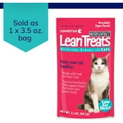 Nutrisential Lean Treats for Cats - Soft Cat Treats for Small, Medium, Large Cats - Nutritional Low Fat Bite Size Feline Treats - Chicken Flavor - 1 Pack - 3.5oz