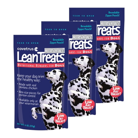Nutrisentials Lean Treats for Dogs 4 oz, 3 Pack