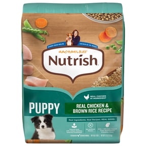 Rachael Ray Nutrish Dry Dog Food Puppy, Real Chicken & Brown Rice Recipe, 13 lb.