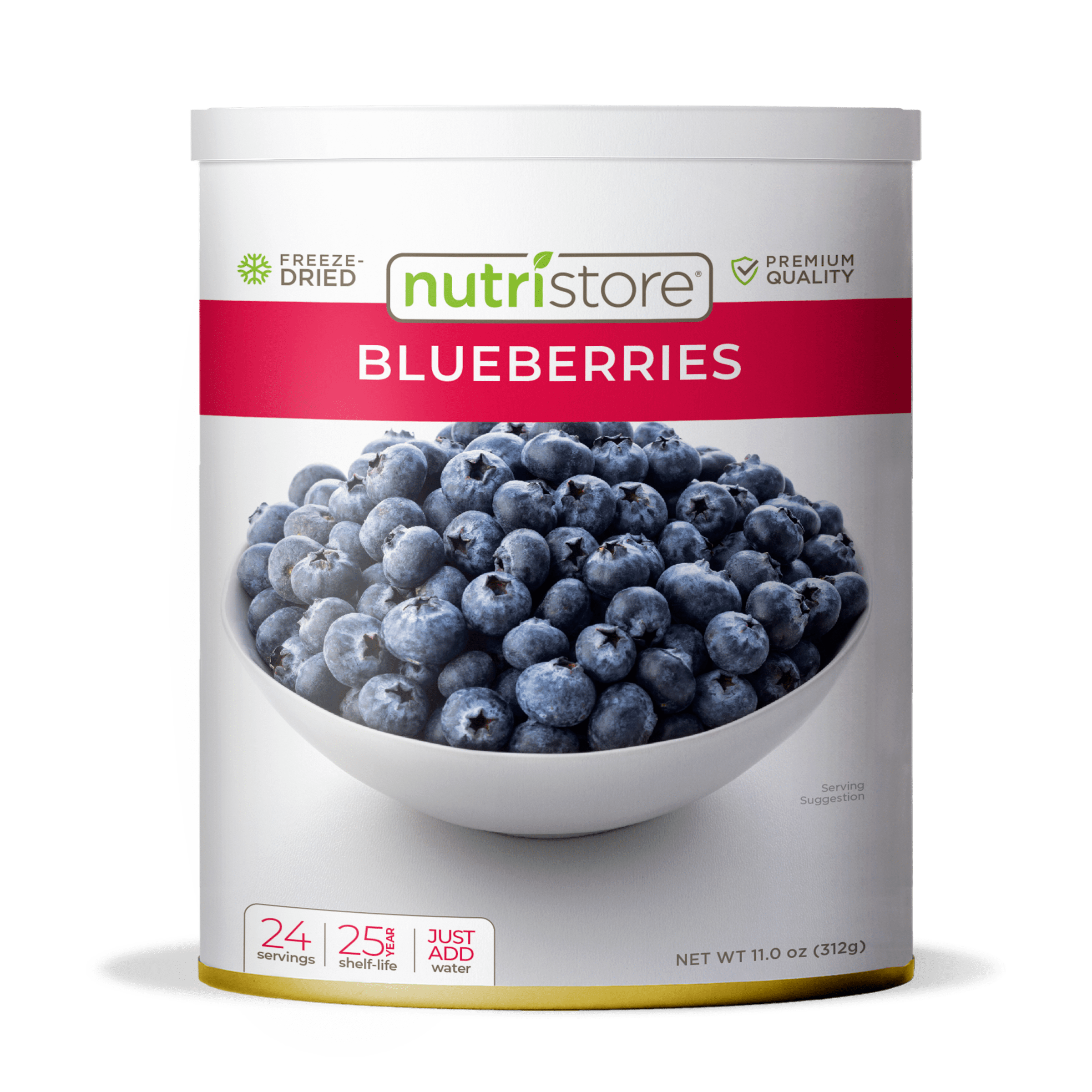 Nutristore FreezeDried Blueberries No. 10 Can