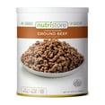 thumbnail image 1 of Nutristore Freeze-Dried Ground Beef | Emergency Survival Bulk Food Storage (Pack of 2), 1 of 8