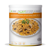 Nutristore Southwest Style Pork and Rice No. 10 Can