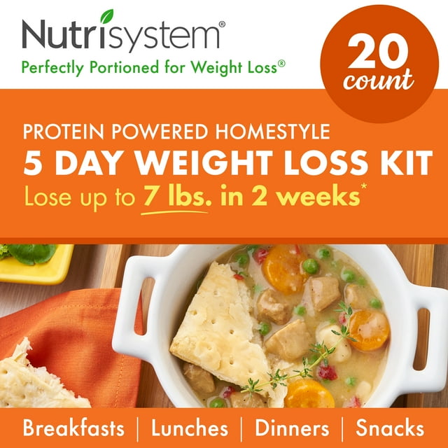 Nutrisystem® 5Day Homestyle Originals Weight Loss Kit, 20 Delicious
