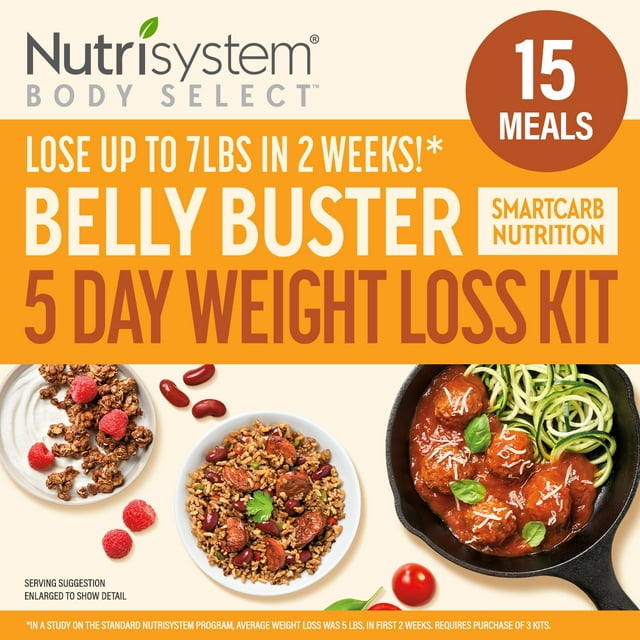 Nutrisystem® Body Select™ Belly Buster 5Day Weight Loss Kit Delicious