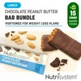 thumbnail image 1 of Nutrisystem Chocolate Peanut Butter Bar Pack for Weight Loss, 11g Protein, 15 Count, 1 of 7