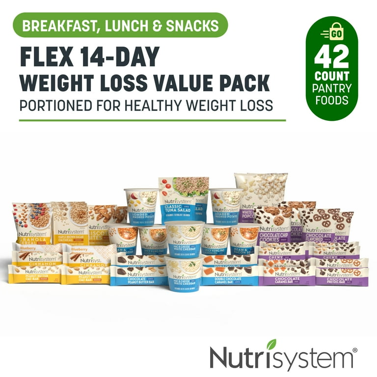 Nutrisystem Flex 14-Day Weight Loss Packaged Meals Value Pack