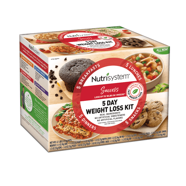 Nutrisystem Success 5 Day Weight Loss Kit, 4.1 Lbs, 20 Meals