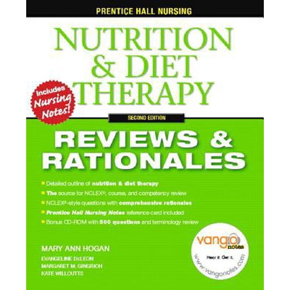 Pre-Owned Nutrition & Diet Therapy, Paperback by Hogan, Mary Ann (EDT); Deleon, Evangeline (EDT); Gingrich, Margaret M. (EDT); Willcutts, Kate (EDT), ISBN 0132437120, ISBN-13 9780132437127