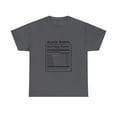 thumbnail image 1 of Nutrition Facts Melanin Womens Graphic Tee, 1 of 12