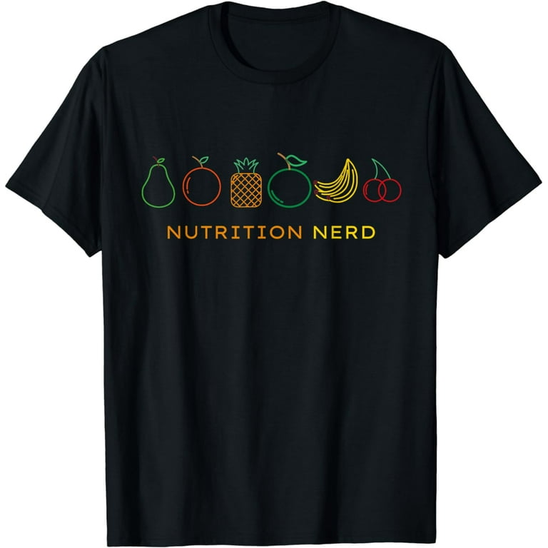 Nutrition Nerd Vintage T-Shirt For Nutritionists Nutrition Nerd Vintage T-Shirt For Nutritionists