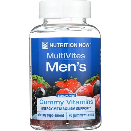Nutrition Now Men's Gummy Vitamins Bold Fruit - 70 Gummies Men's Vitamins