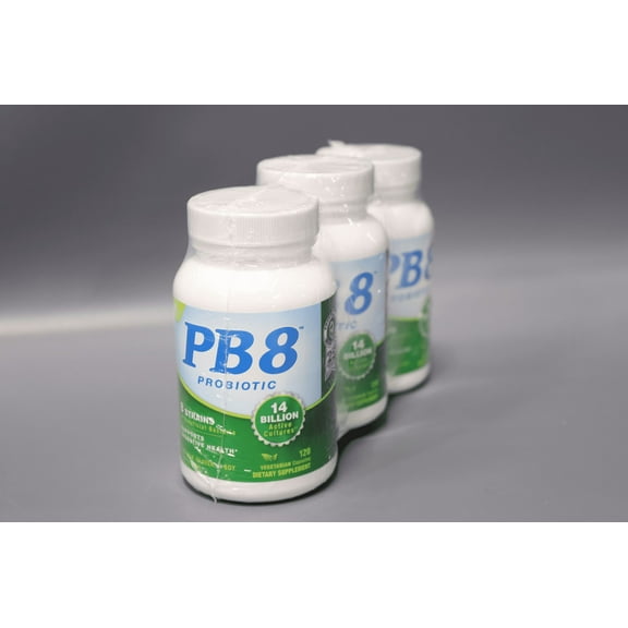 Nutrition Now PB 8 Probiotic Acidophilus For Life* Vegetarian Dietary Supplement for Men and Women, 120 Count