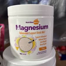 Nutrition Works Lot Magnesium Relaxation Support Drink Mix Citrus
