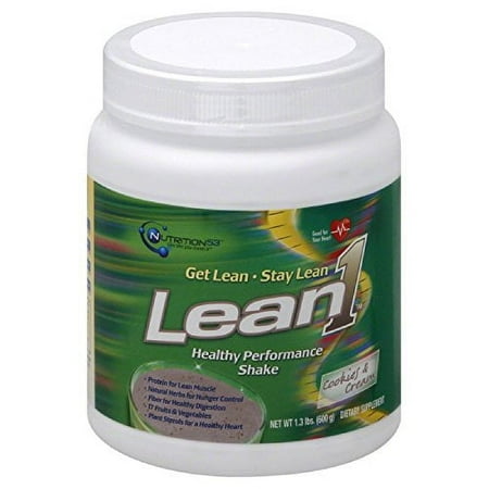 Nutrition53 Lean1 Shake - Cookies and Cream - 1.3 lbs
