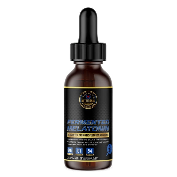 Nutritional Necessities LLC-Fermented Melatonin 2 fl oz