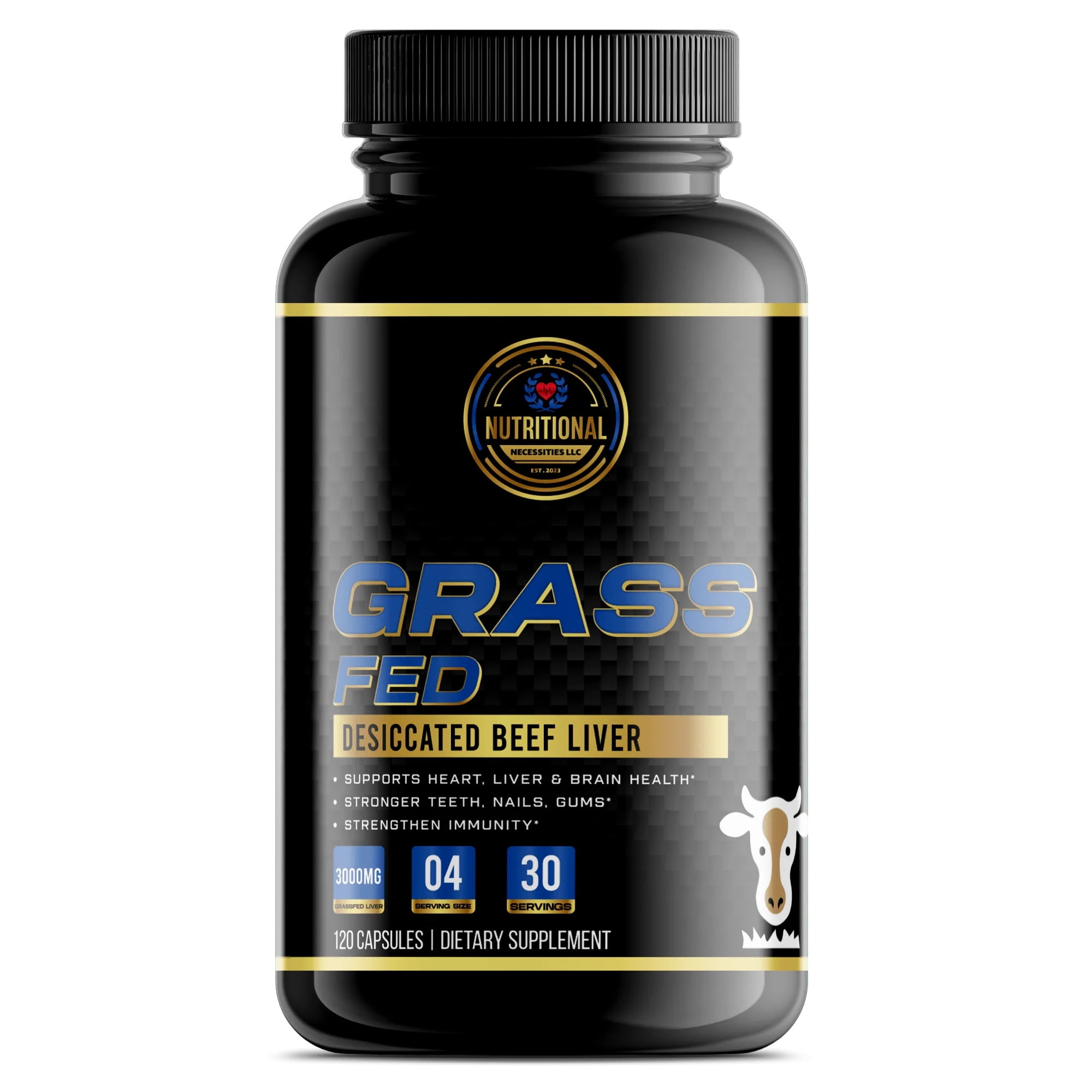 Nutritional Necessities LLCGrass Fed Desiccated Beef Liver