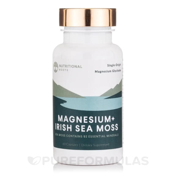 Nutritional Roots - Magnesium Irish Sea Moss 60 CP - Pack of 1