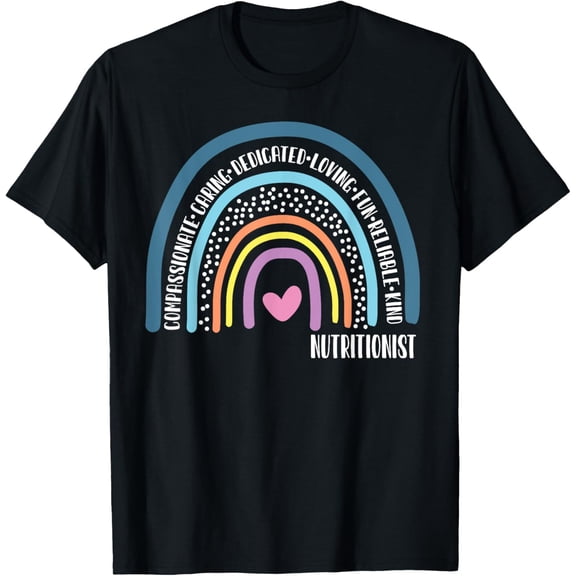 Nutritionist Cute Rainbow T-Shirt
