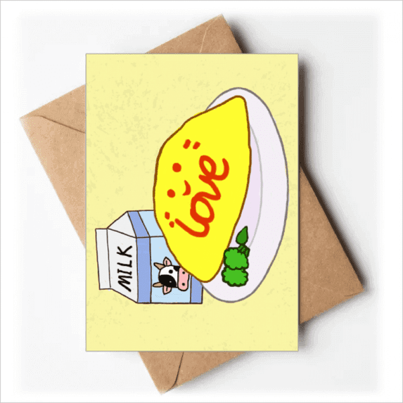 Nutritious Breakfast Illustration Pattern Greeting Cards You are Invited Invitations