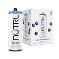 thumbnail image 1 of NUTRL Blueberry Vodka Seltzer 4 Pack 12 fl oz Cans, 4.5% ABV, 1 of 8