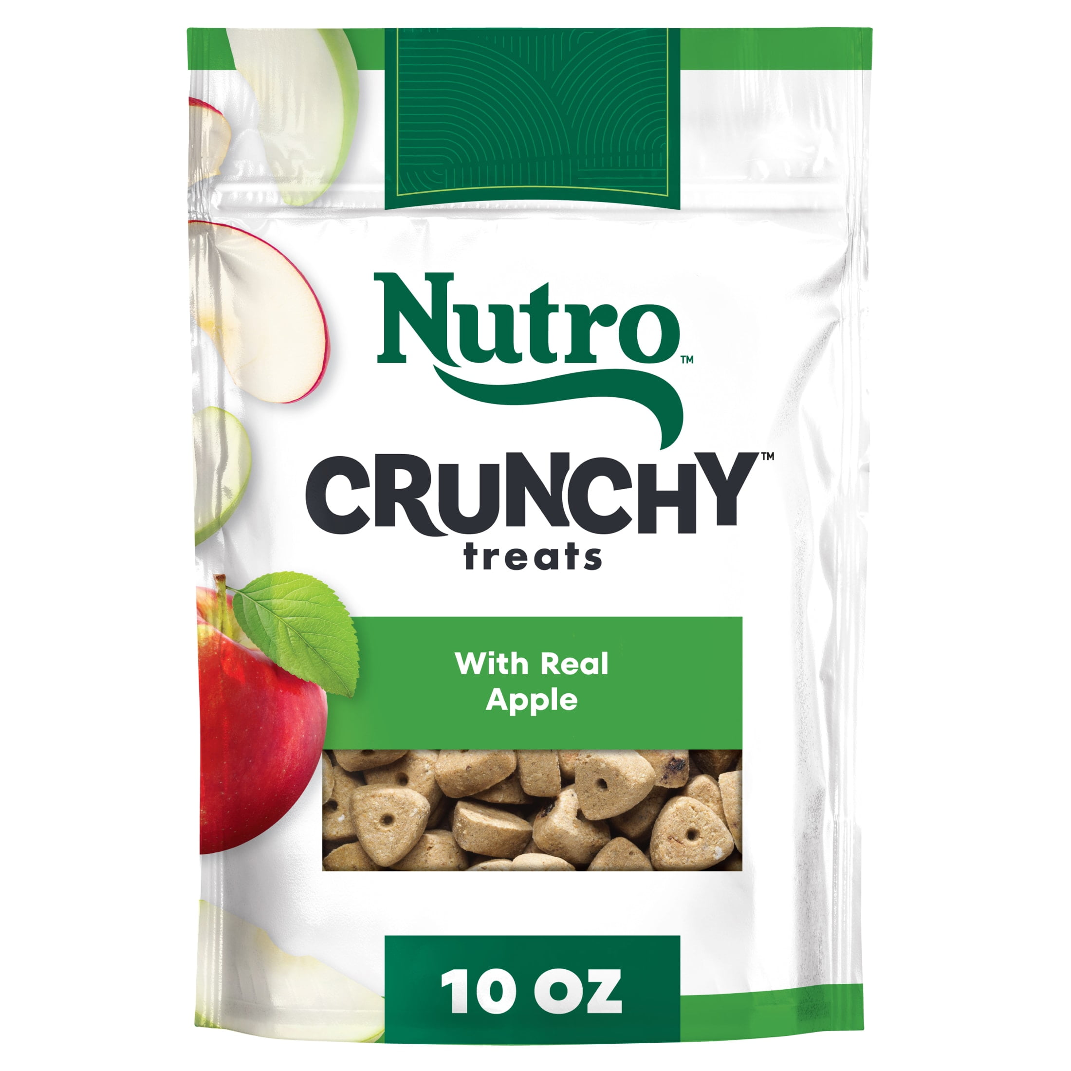 Nutro Crunchy Dog Treats With Real Apple, 10 oz. Bag