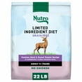 thumbnail image 1 of Nutro Limited Ingredient Diet Adult Dry Dog Food, Venison Meal & Sweet Potato Recipe, 22 lbs., 1 of 13