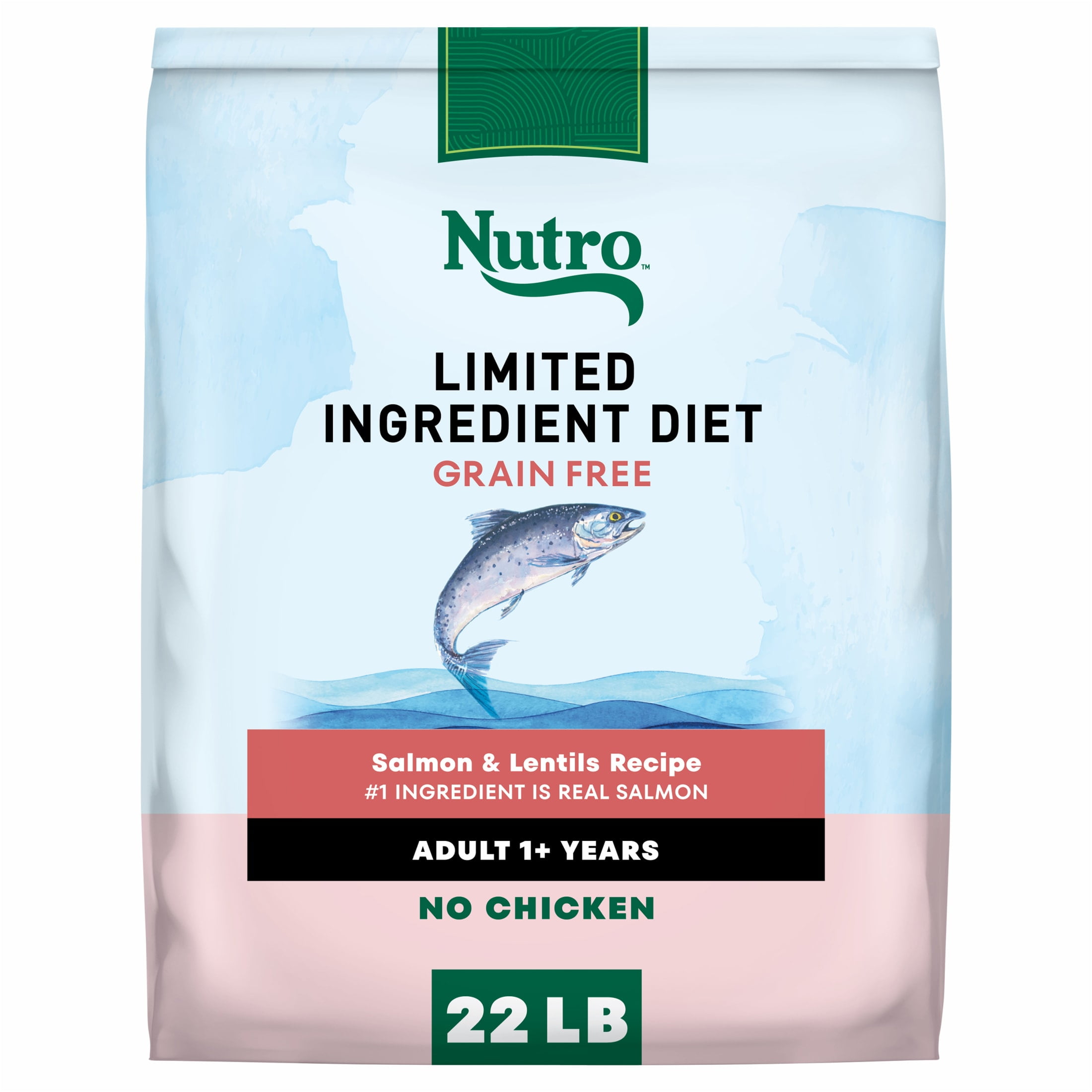Nutro Limited Ingredient Diet Dry Dog Food, Salmon & Lentils