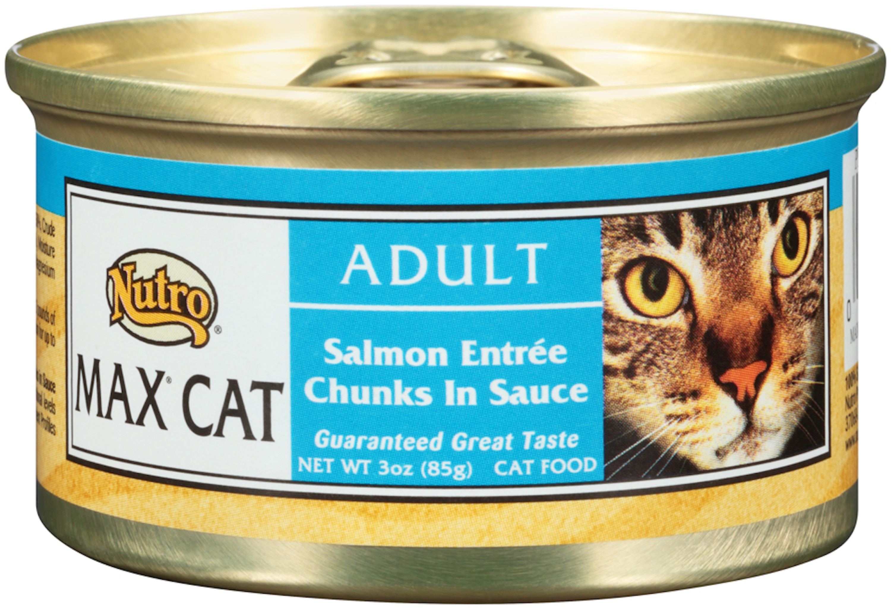 Nutro Max Cat Adult Salmon Entree Chunks In Sauce Canned Cat Food 3 Ounces Pack Of 24 Walmart