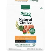 Nutro Natural Choice Adult Large Breed Chicken & Brown Rice Recipe Dry Dog Food, 36 Lb. Bag