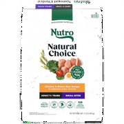 Nutro Natural Choice Adult Small Bites Dog Food Recipe Chicken & Brown Rice, 13 Lb Bag