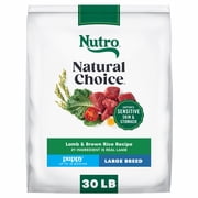 Nutro Natural Choice Large Breed Puppy Dry Dog Food, Lamb And Brown Rice Recipe, 30 Lbs.
