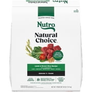 Nutro Natural Choice Senior, Lamb & Brown Rice Recipe Dry Dog Food, 30 Lb. Bag