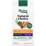 Nutro Natural Choice Adult Small Bites Chicken & Brown Rice Recipe Dry Dog Food, 5 Lb. Bag