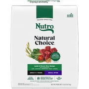 Nutro Natural Choice Adult Small Bites Lamb & Brown Rice Recipe Dry Dog Food, 12 Lb. Bag