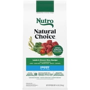 Nutro Natural Choice Puppy Lamb & Brown Rice Recipe Dry Dog Food, 4.5 Lb. Bag