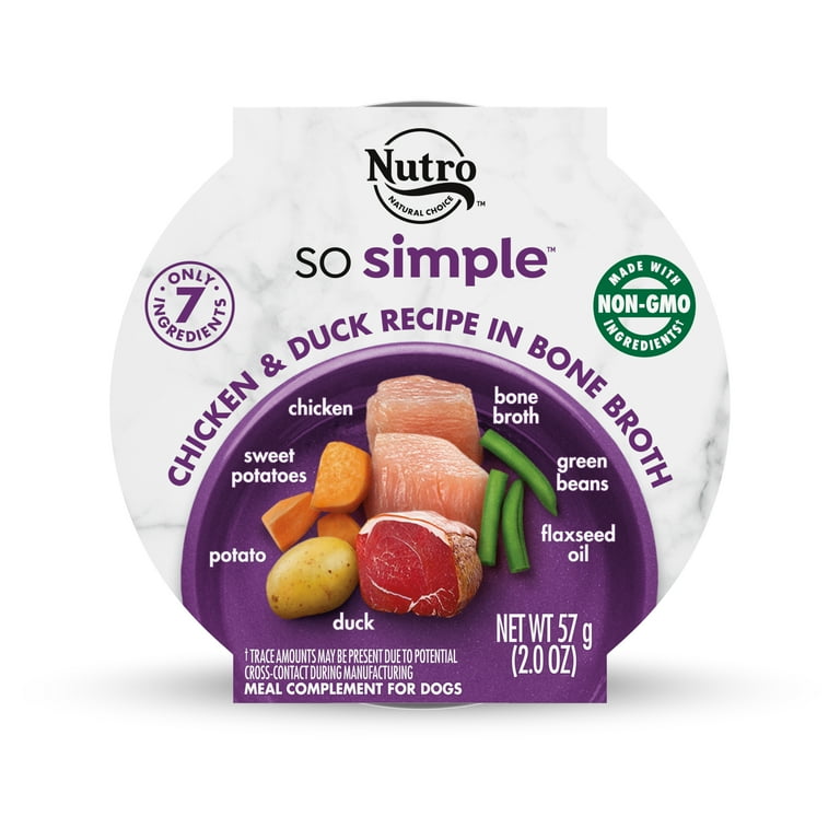 Nutro dog wet food top