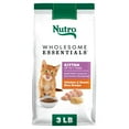 thumbnail image 1 of Nutro Wholesome Essentials Kitten Dry Cat Food, Chicken & Brown Rice Recipe, 3 lbs., 1 of 13